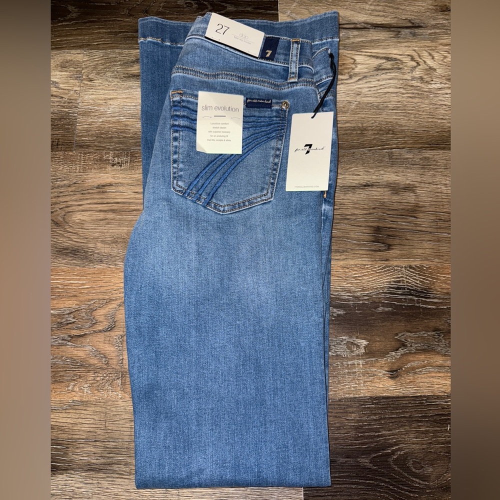 NWT 7 For All Mankind Dojo Jeans 7FAMK - Picture 2 of 4